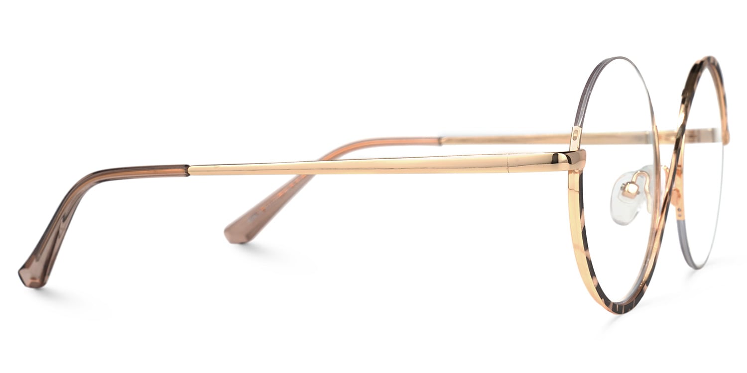 Flozif Round Tortoise Glasses2