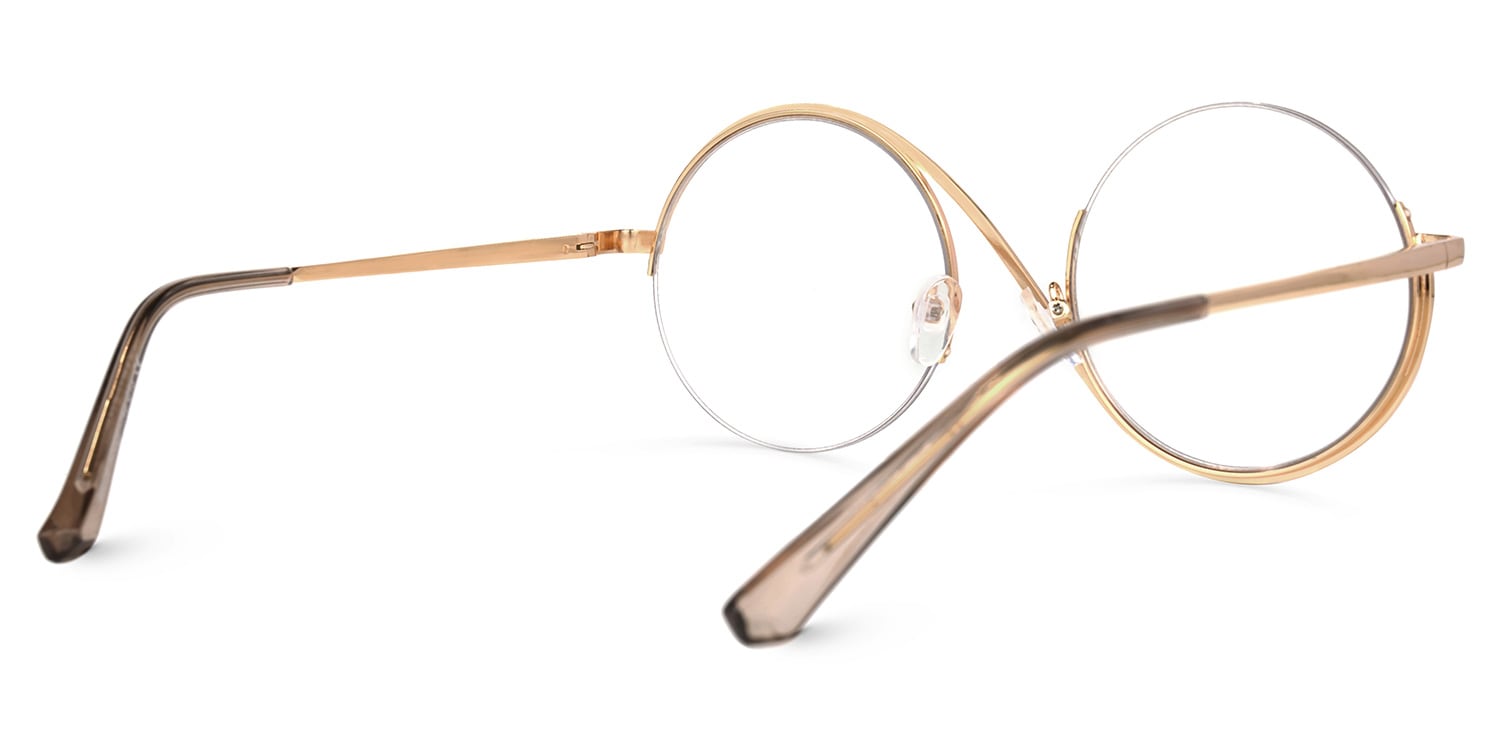 Flozif Round Tortoise Glasses3