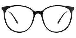 Chanty Round Black Glasses1