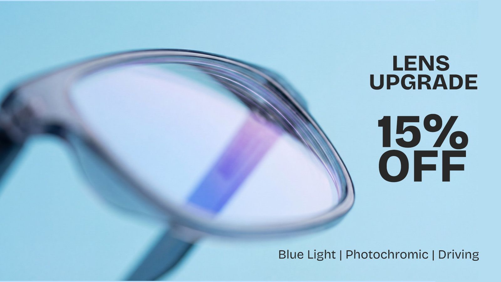 Upgrade Your Vision: Exclusive 15% Off Functional Lenses