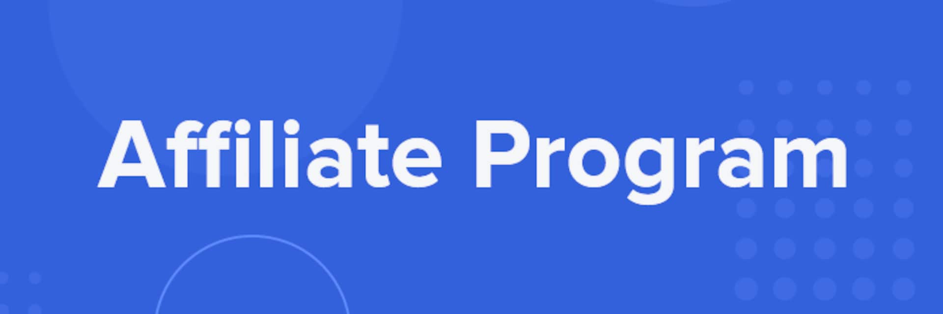 Affiliate Program Banner